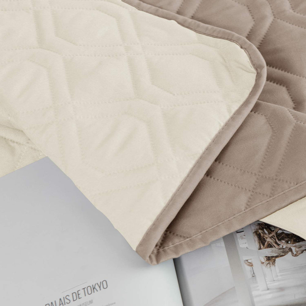 Ameritex Waterproof Dog Bed Cover folded for compact storage and transport