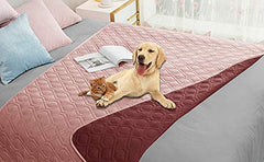 Ameritex waterproof dog bed cover up-close fabric showing soft texture and protection