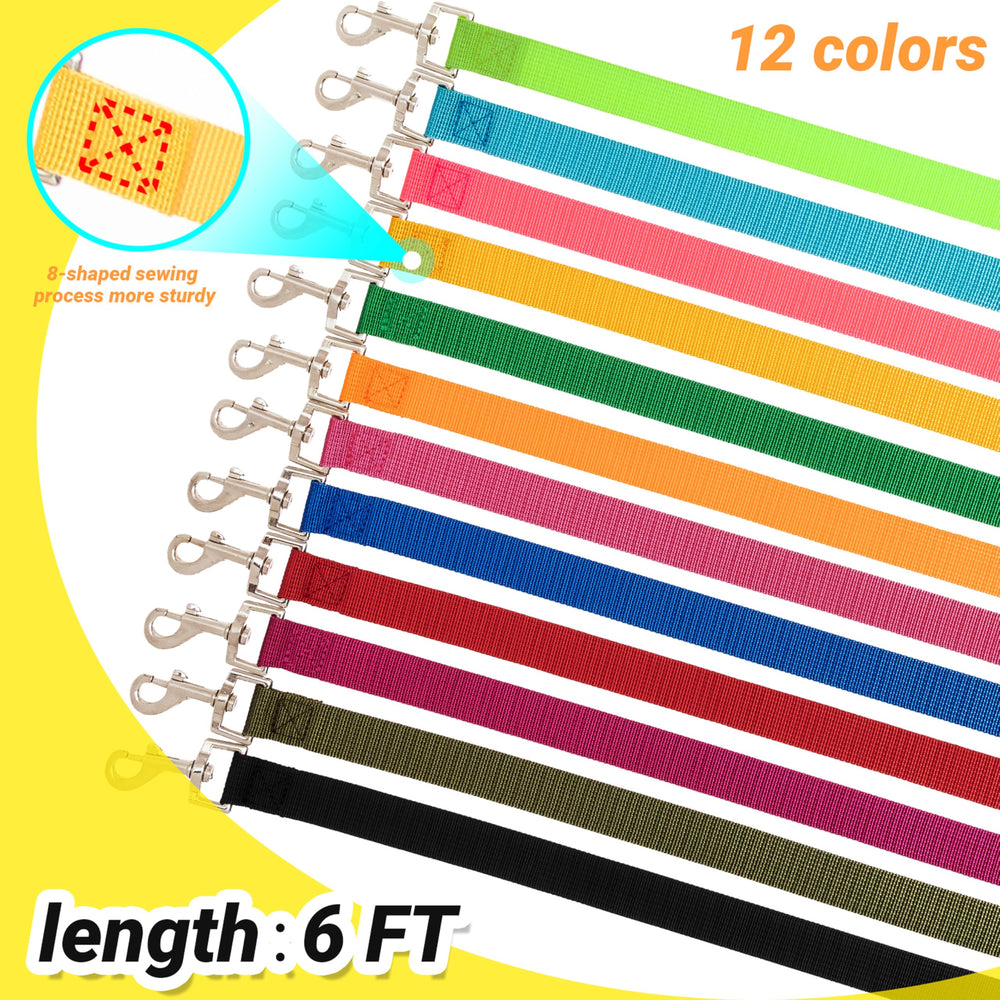 AMFOSNEL soft-weave dog leash offers gentle daily walking.