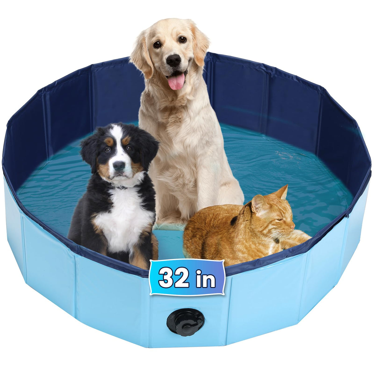 AMGSH dog whelping box folded design for compact storage and portability.