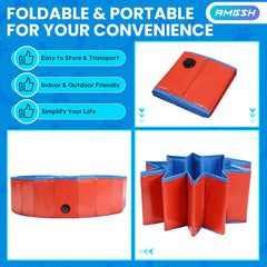 AMGSH whelping pool multi-use design for bathing, whelping, or toy storage.