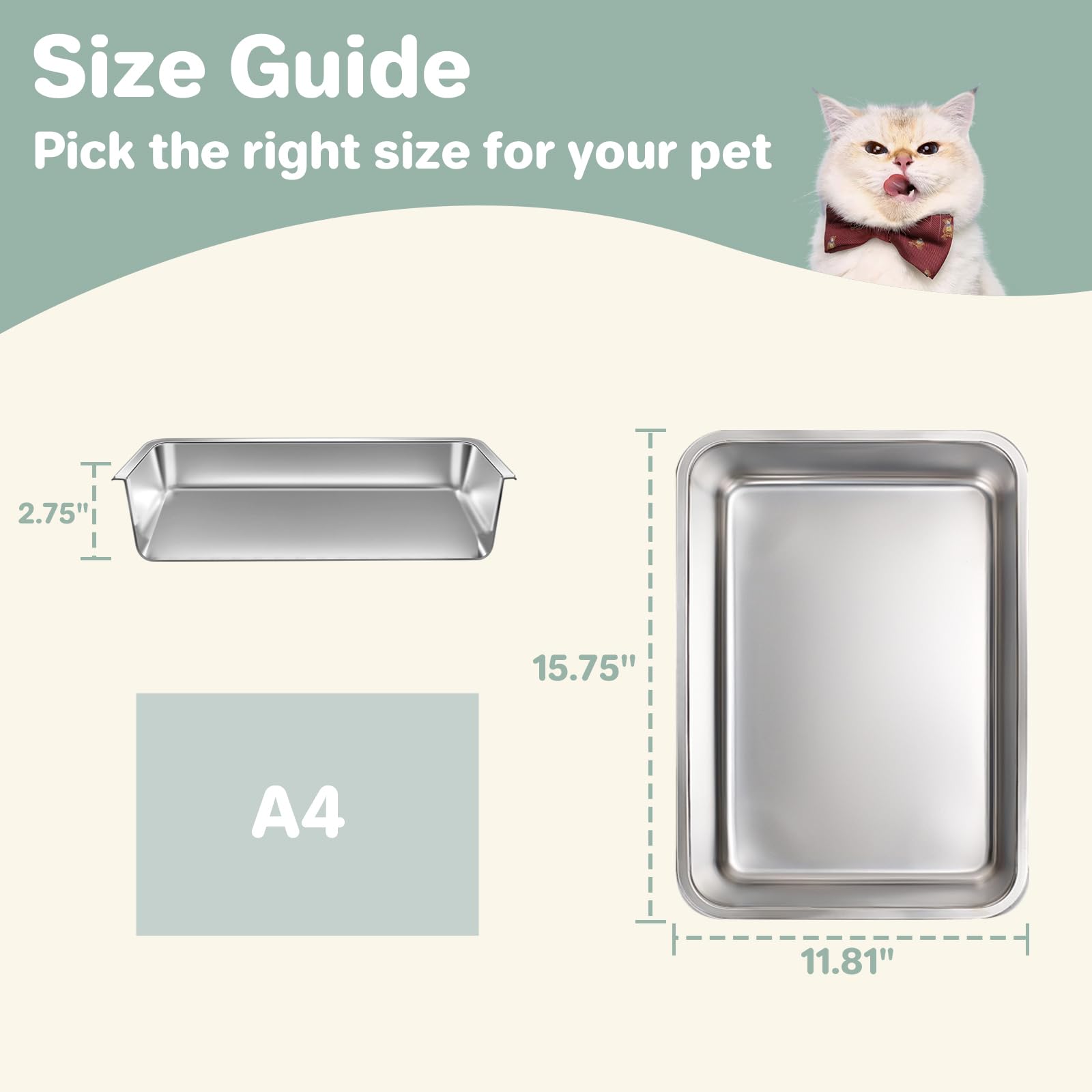 Amibud easy-clean surface for quick wipe-down after use.