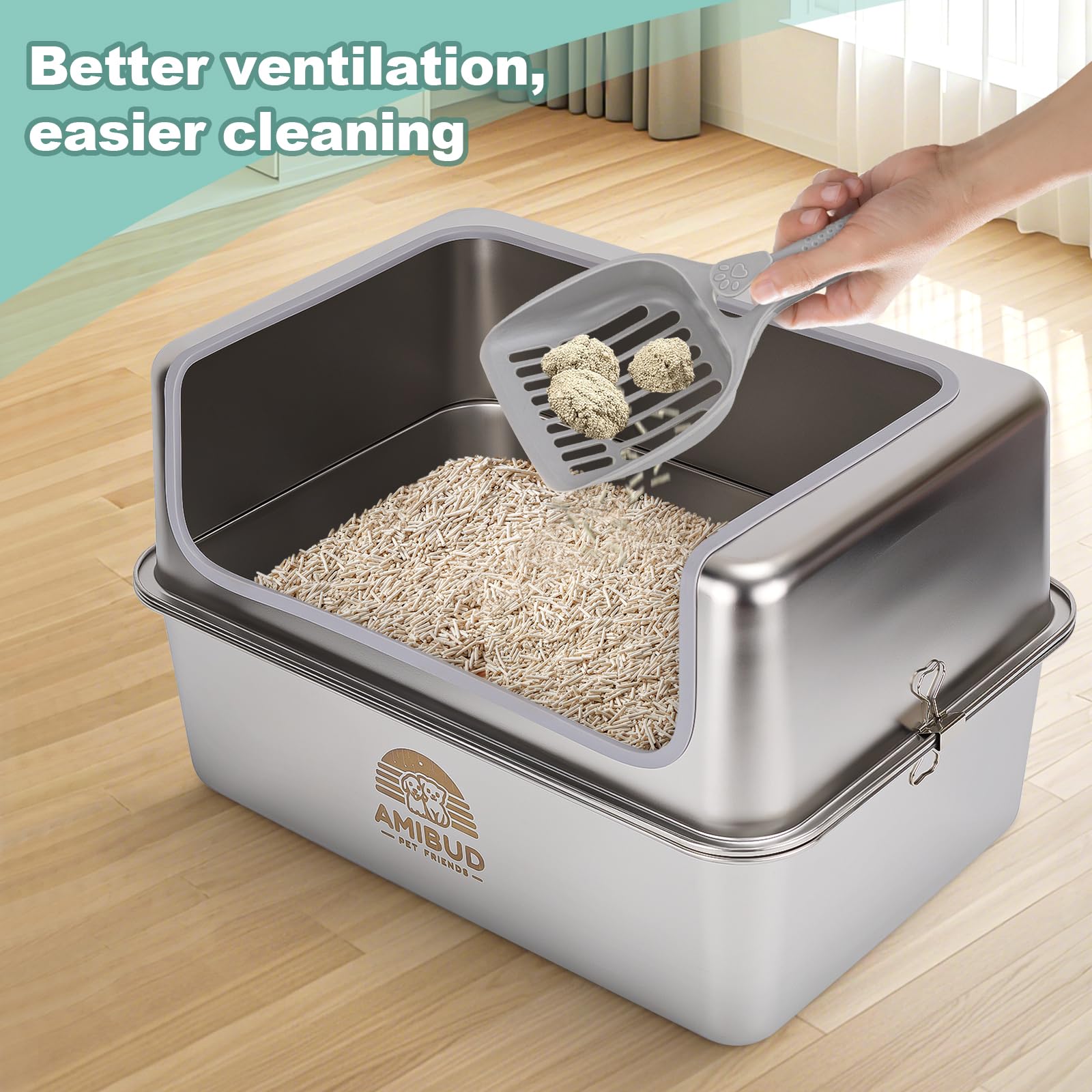 Amibud odor free design focused on a fresher home environment