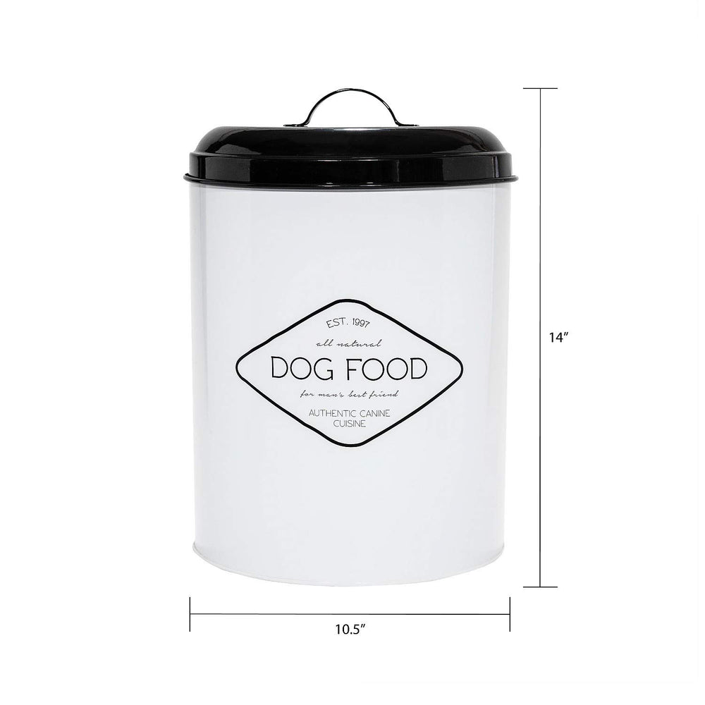 Amici Pet Buster 17lb capacity supports regular dog food storage