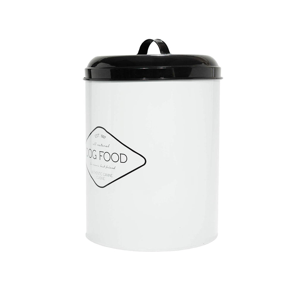 Amici Pet Buster fits in tight spaces, helping organize dry food and toys