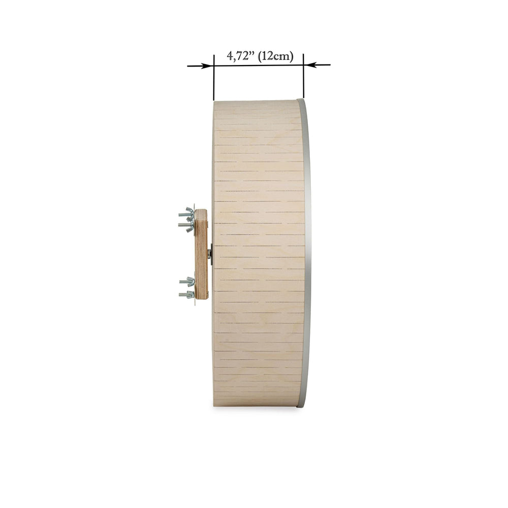 AMIDA Craft 16in diameter spacious design promotes comfortable running for chinchillas.