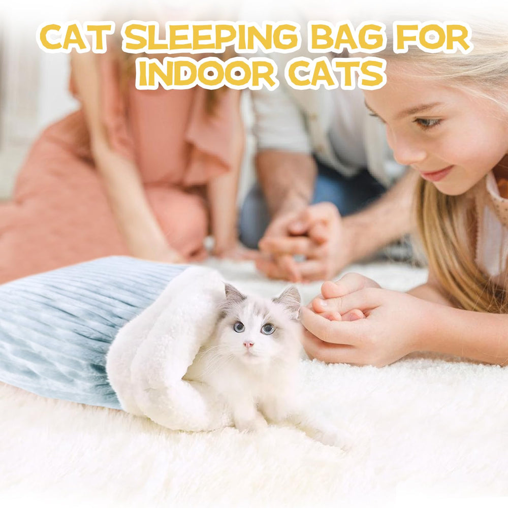AMIITRY cat sleeping bag gift-ready packaging for cat lovers
