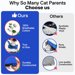 Amkune Cat Carrier Pouch breathable cotton material for soft, durable use