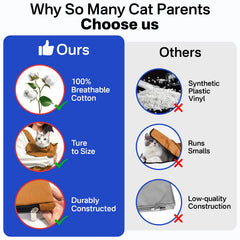Amkune Cat Carrier Pouch foldable design for easy storage at home or travel.