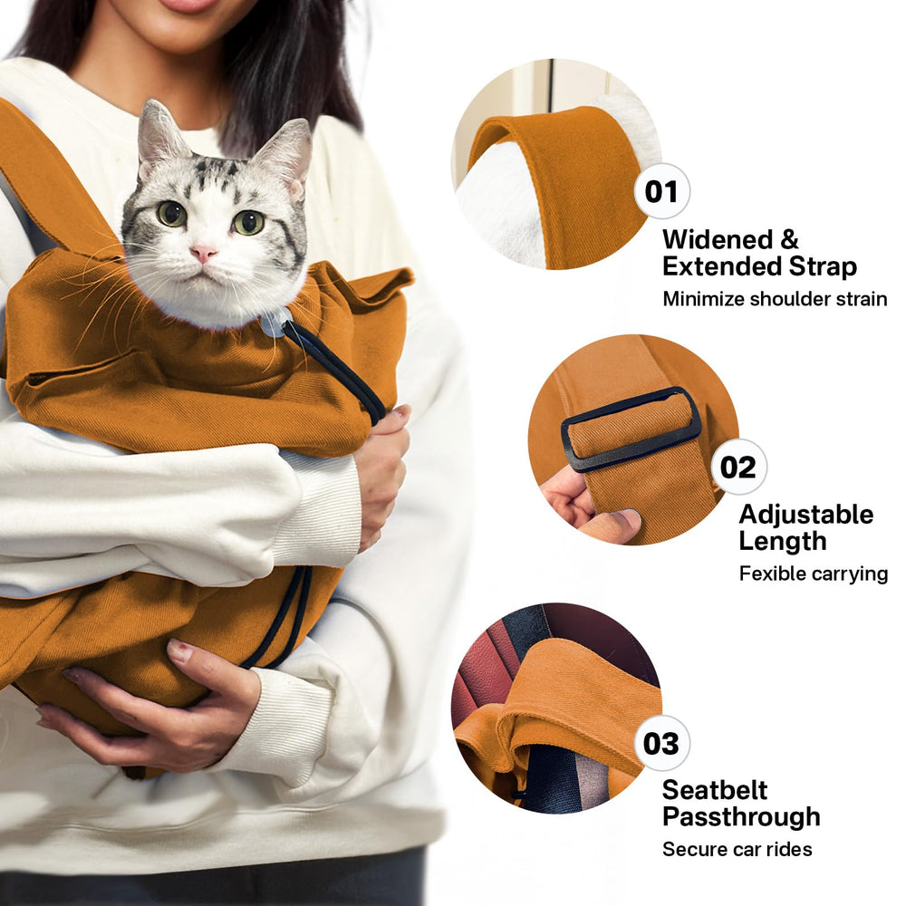 Amkune Cozy Travel pouch breathable cotton material for comfort.