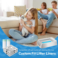 AMOGOGOPET liner includes anti-scratch cardboard to protect bags