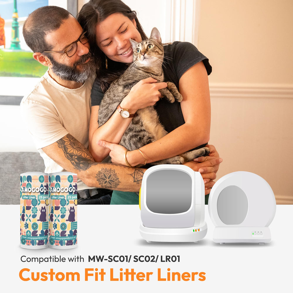 AMOGOGOPET drawstring closure liner for quick secure sealing.