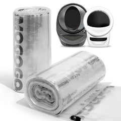 AMOGOGOPET waste bags roll-pack for easy storage and quick changes.