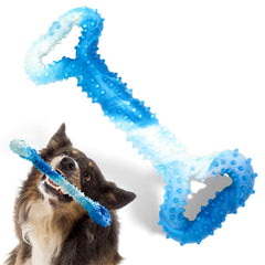AMOMI PET convex-design dog toy promotes interactive play for aggressive chewers.