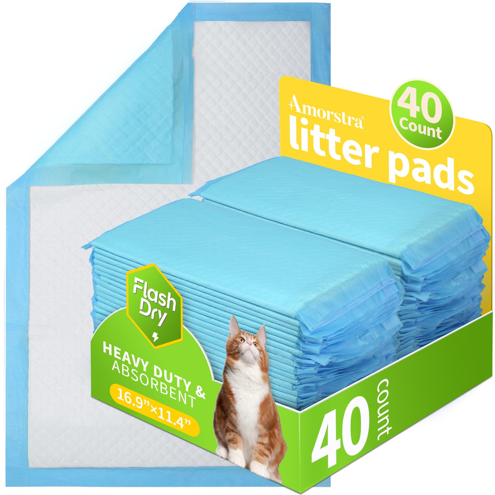 Amorstra 40-count pads pack for Breeze system showing product bundle