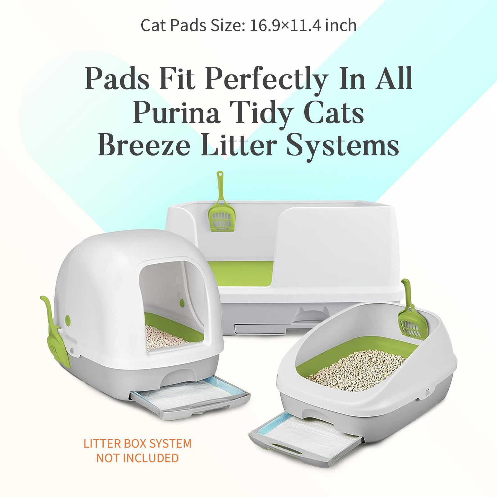 Amorstra pad with tear-resistant backing and leak-proof design in use