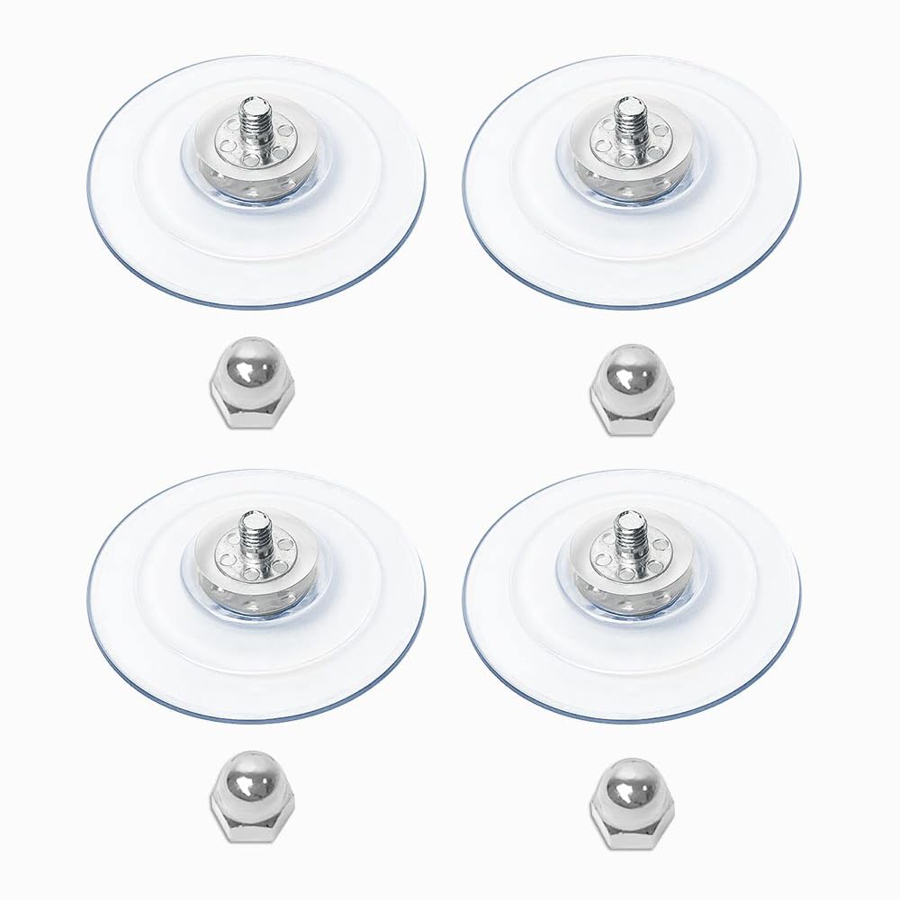 AMOSIJOY cat window perch 4-pack ready for secure cordless mounting on most windows