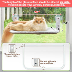 AMOSIJOY estructura de metal sólido, base estable para gatos curiosos en alturas
