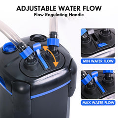 AMOSIJOY ultra-quiet operation in a calm aquarium environment