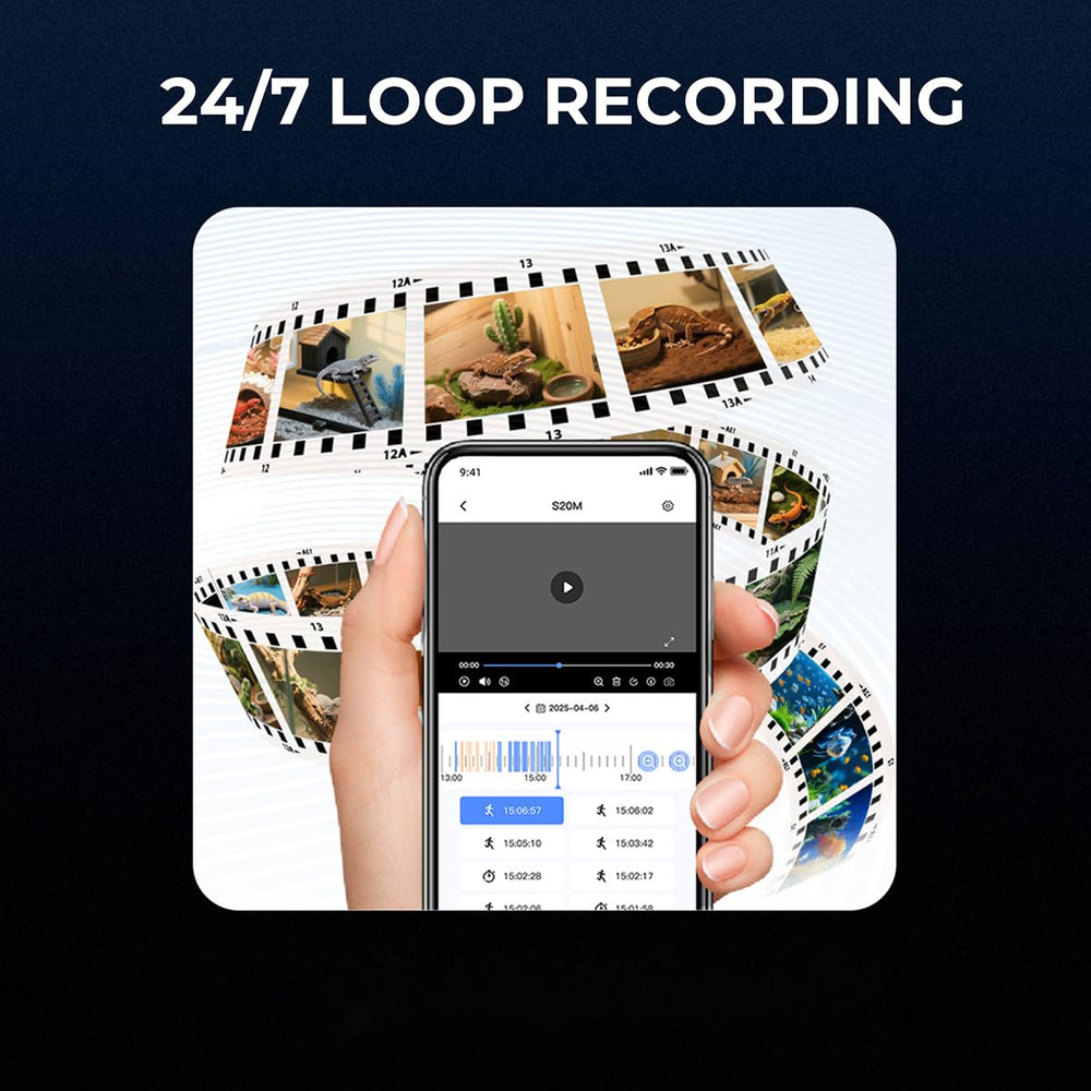 Amouu 2K multi-camera view supports watching several tanks at once