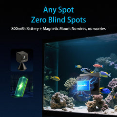 Amouu night vision 940nm and 140° view cover your tank after dark