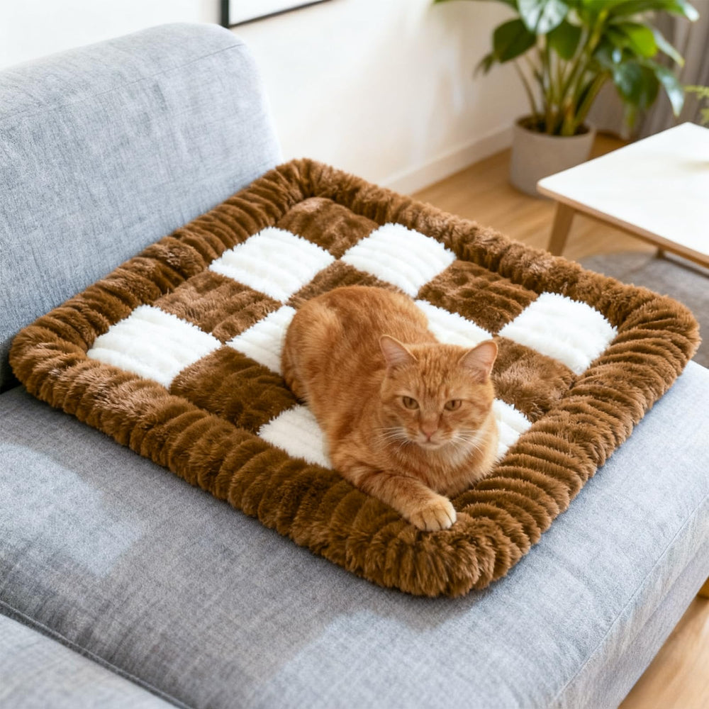 AMTARP dog couch cover plush fabric for cozy pet lounging