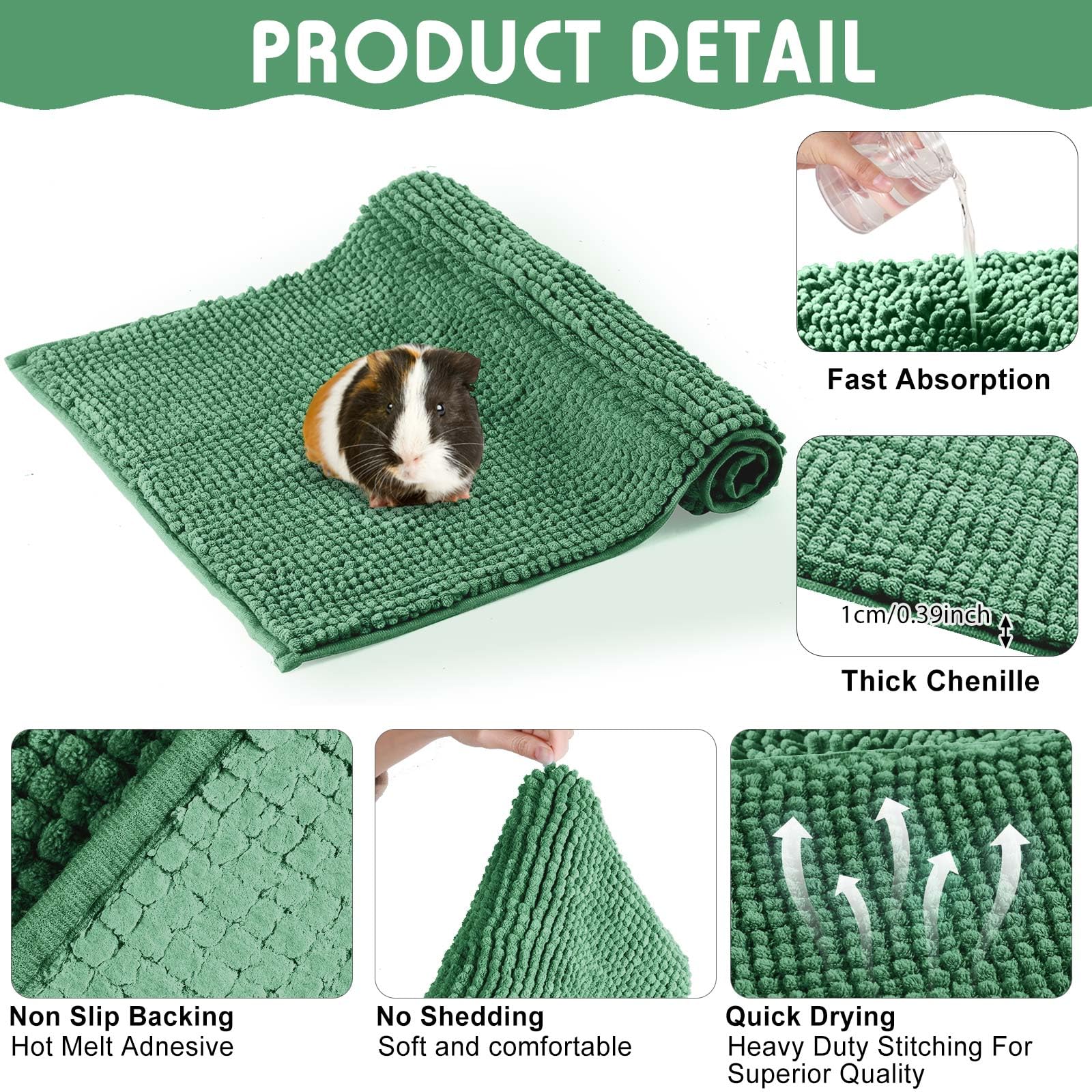 Amylove dense pile bedding demonstrates comfortable, cozy resting spots for small pets.
