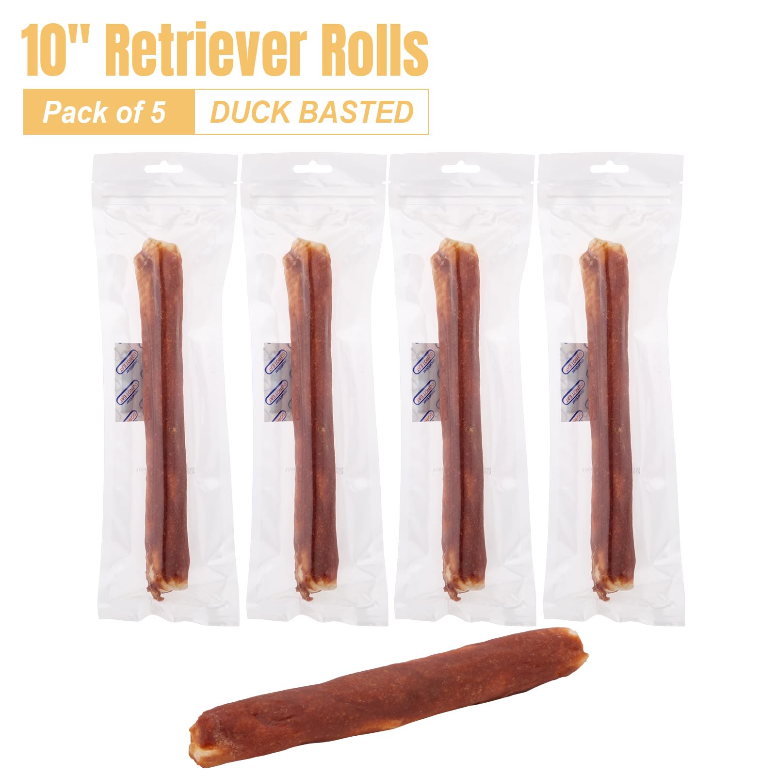 Amzey five-count pack shot displays convenient bulk chews for regular use.