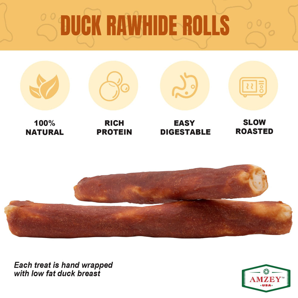Amzey retriever roll close-up shows thick, durable chew for large dogs.