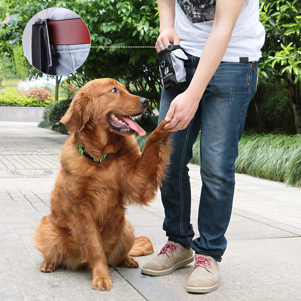 AMZNOVA TreatNow belt clip and adjustable strap prevent slipping during activity