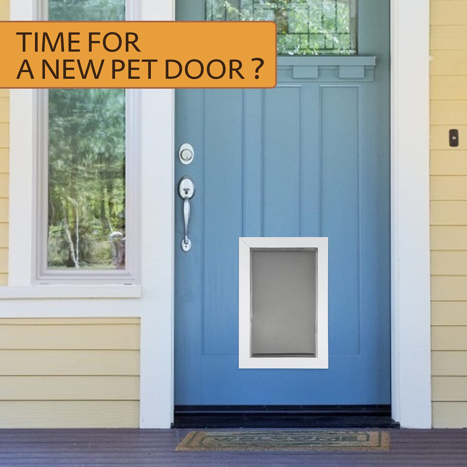 AMZOO dog door flap compatibility with PetSafe models expands replacement options.