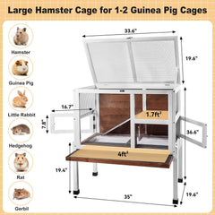 AMZOSS acrylic sides view with 270 degree visibility for monitoring pets