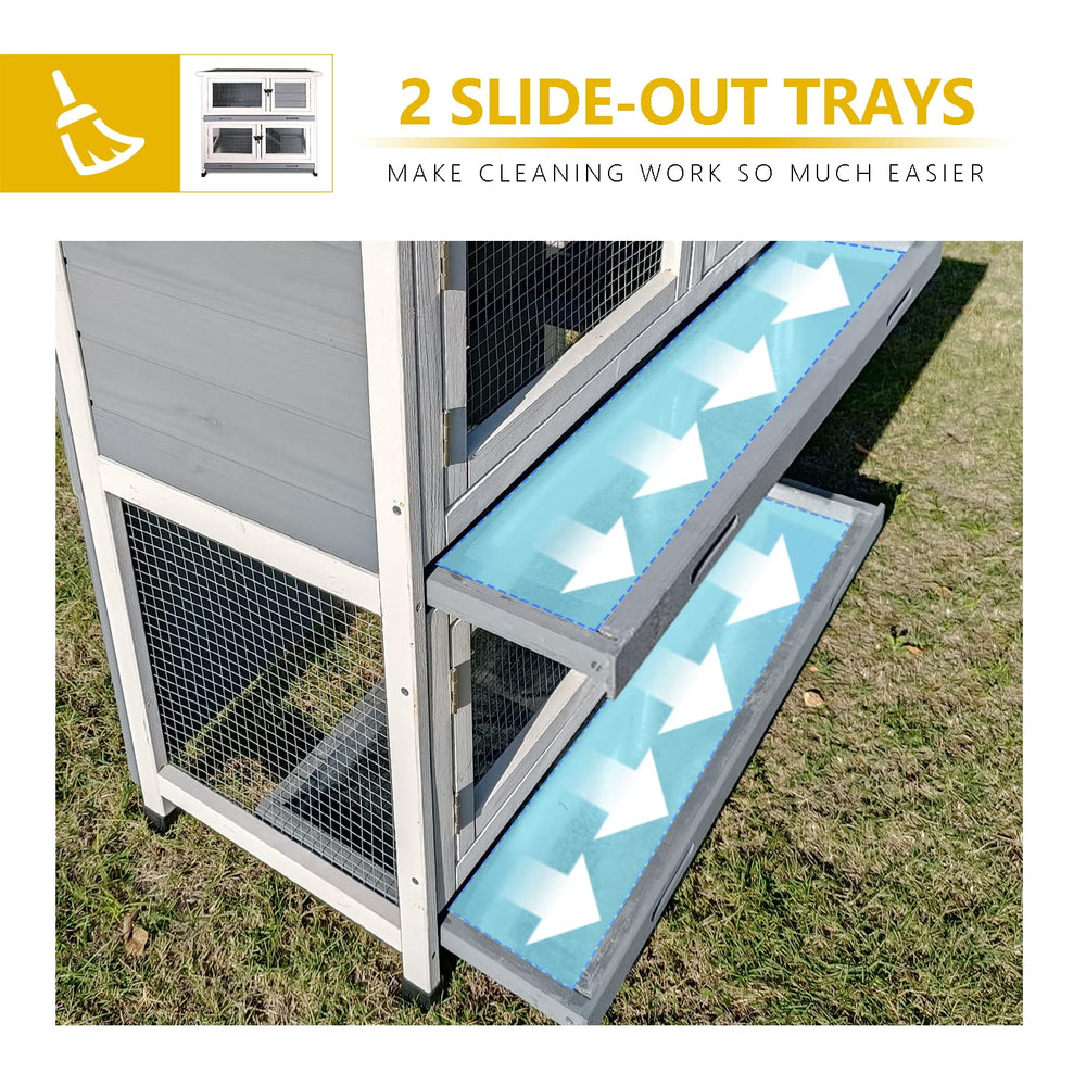 AMZOSS pull-out-tray feature image shows easy cleaning access
