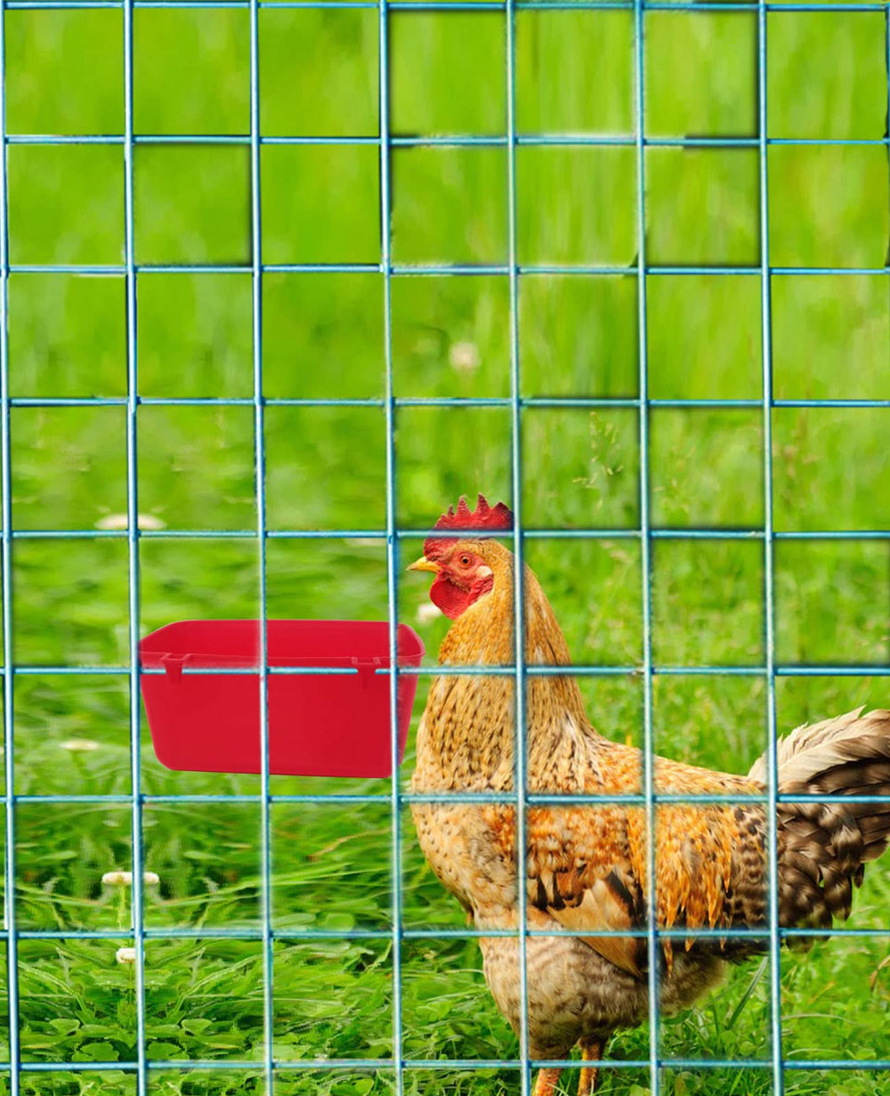 AMZSYLV versatile cage cups for poultry and small pets inside or outside