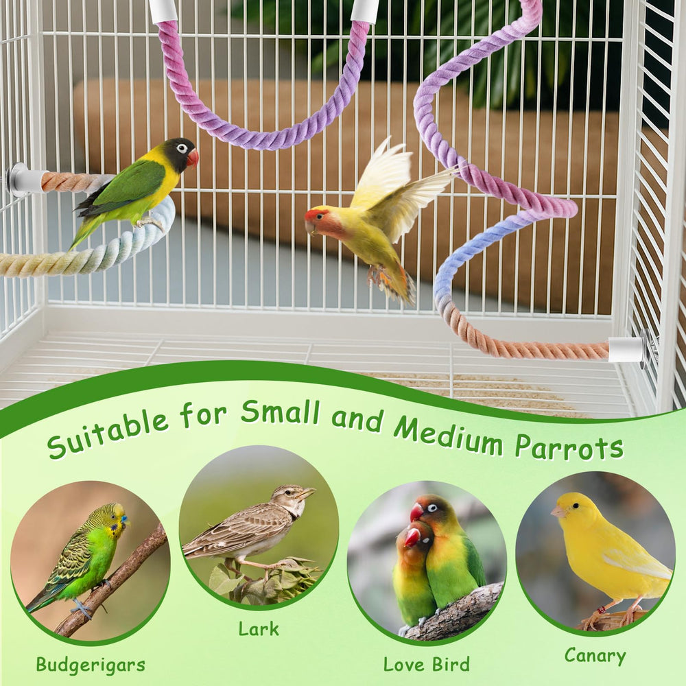 ANA EGO perches support small to medium birds during climbing and rest.