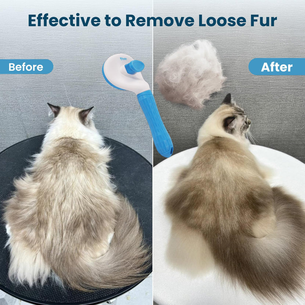 Analan metal fur remover lifts sofa fur without damaging fabric.