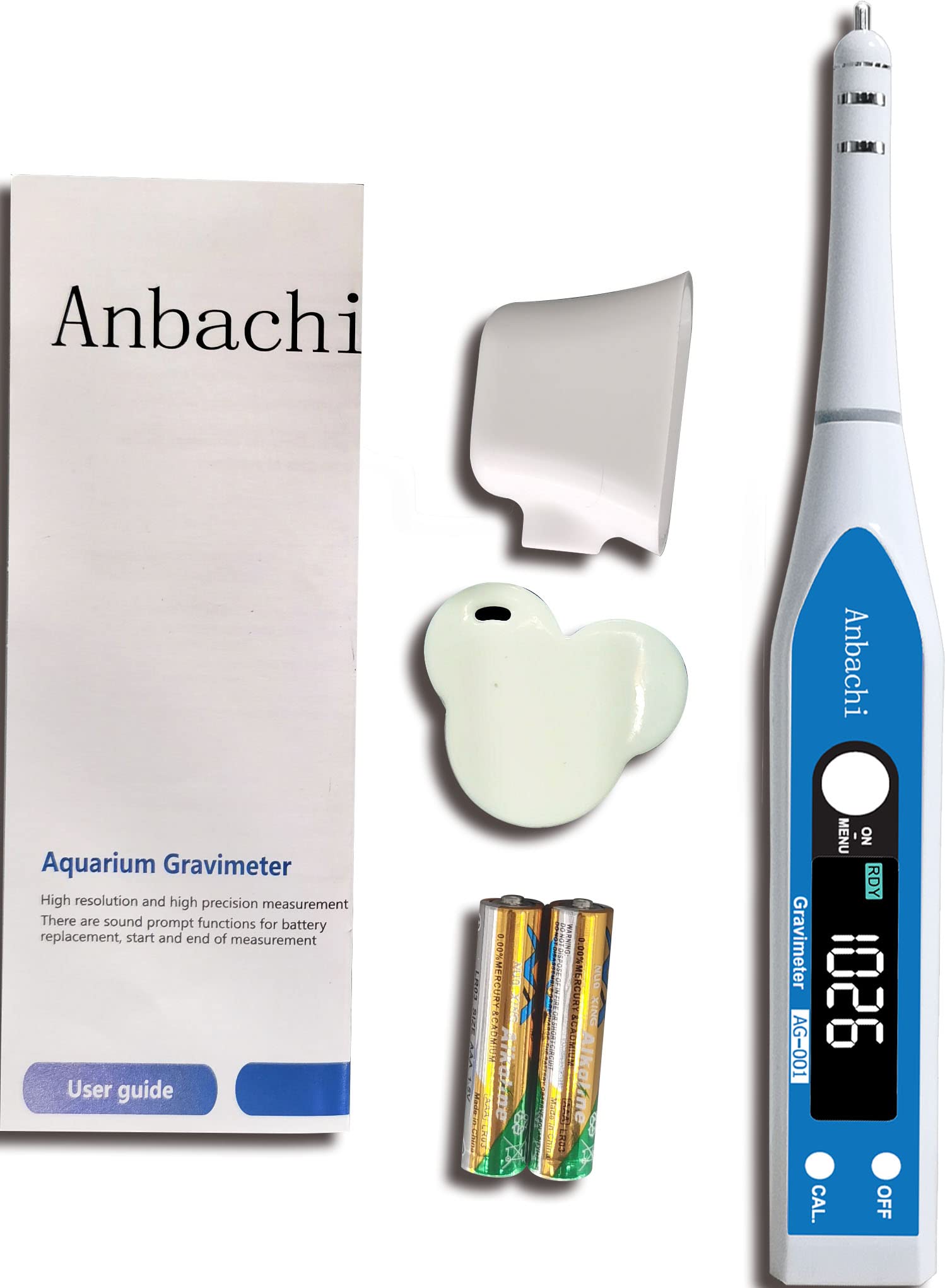Anbachi compact pen-style meter enables one-handed field testing.