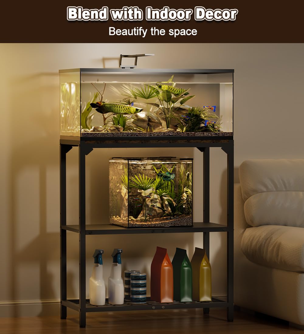AnBaiMei stand bottom storage keeps fish food and tools within reach