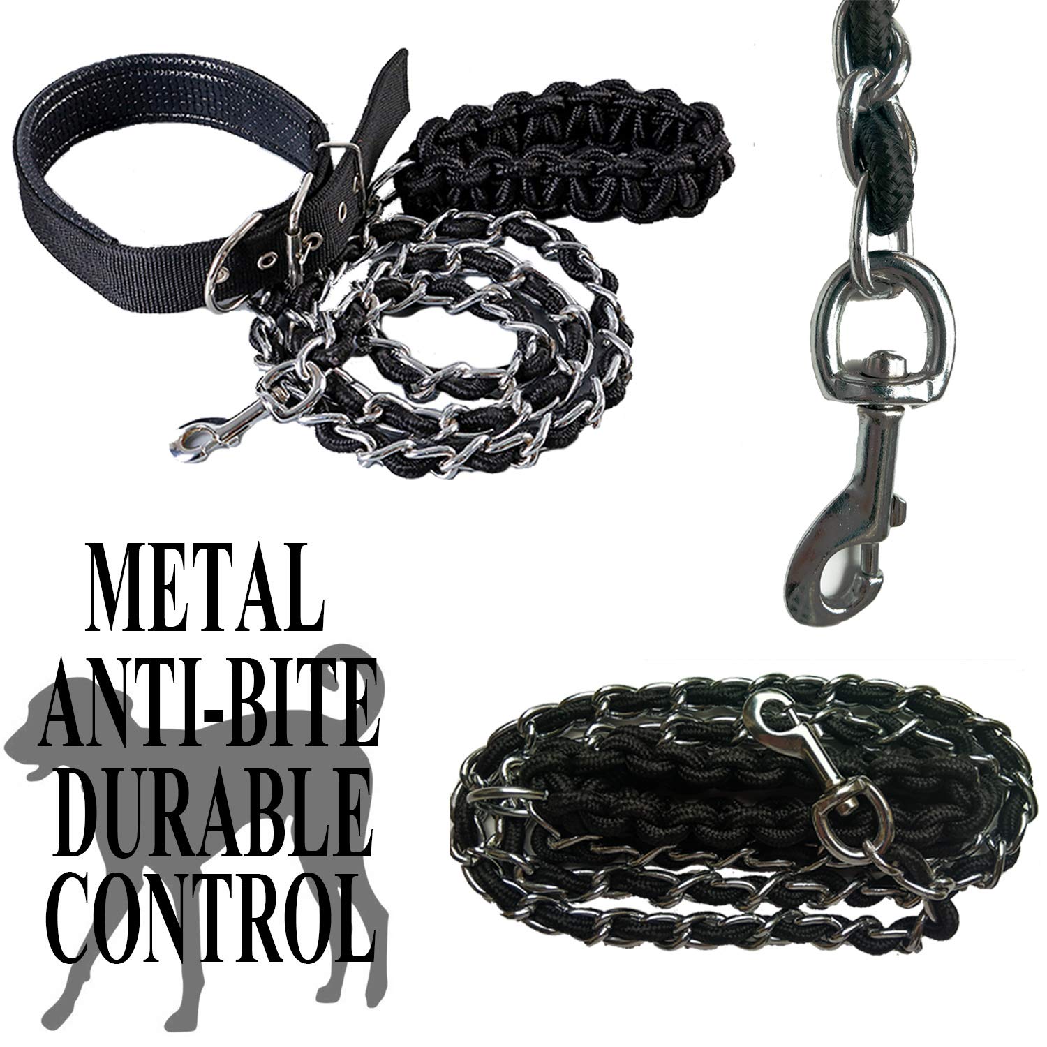 AncBace dog leash includes a free collar for added value.