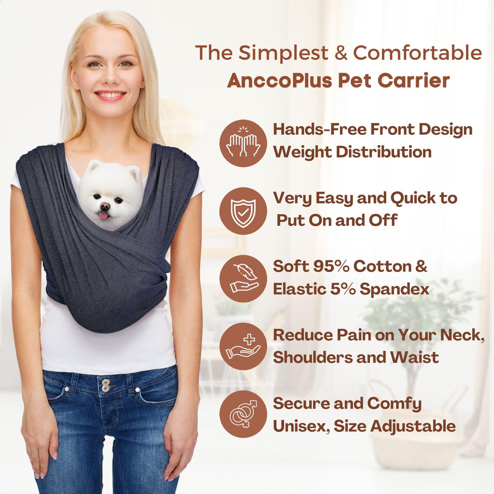 AnccoPlus adjustable shoulder straps ensuring a comfortable, custom fit