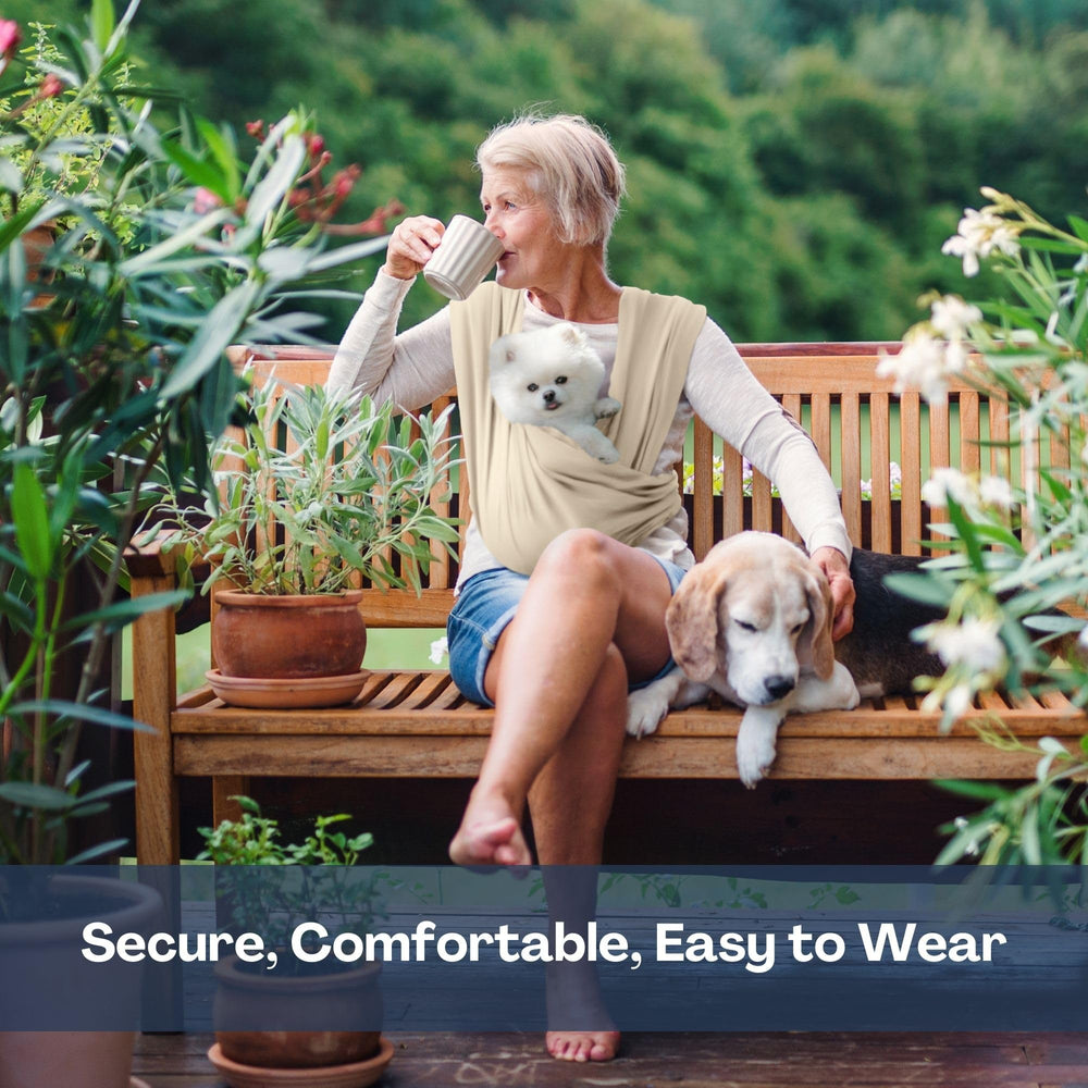 AnccoPlus easy-to-wear sling with fabric-covered elastic prevents snagging.