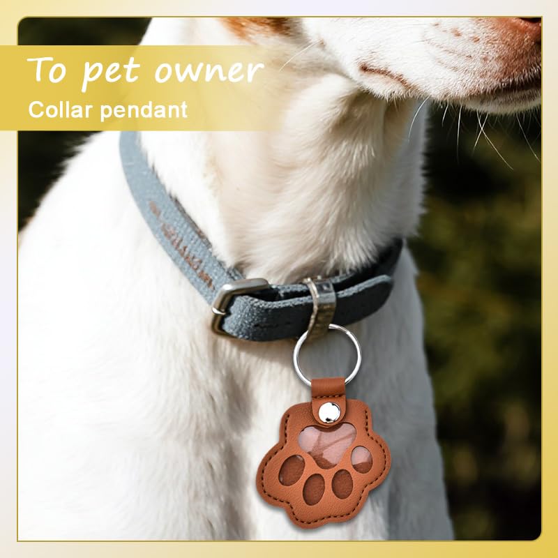 Ancnoz compact keychain showing 2.36 cm hair-storage slot and easy snap design