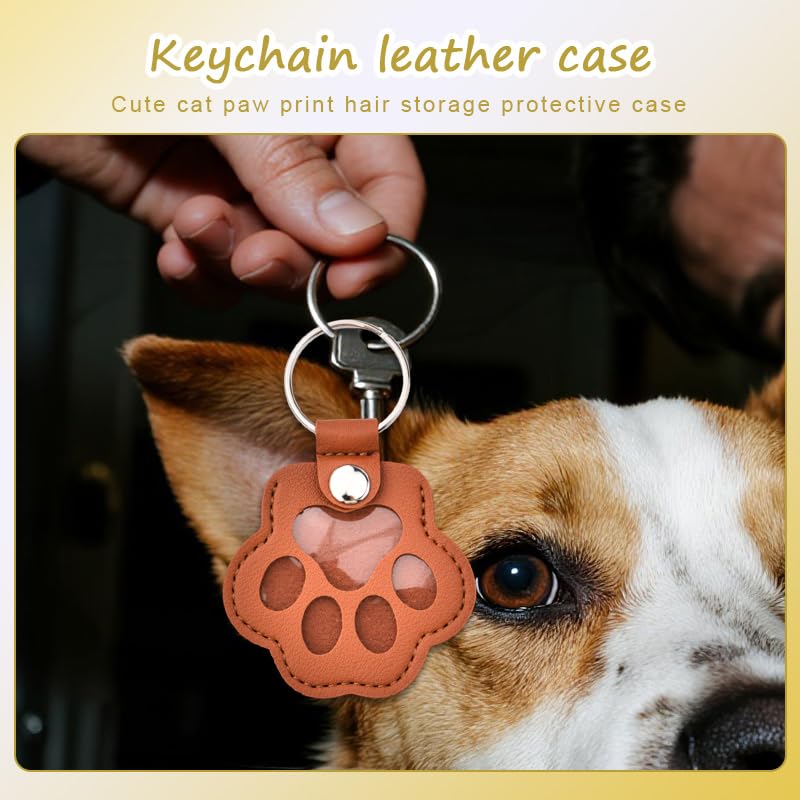Durable Ancnoz memorial keychain crafted for pet loss gifts and keepsakes