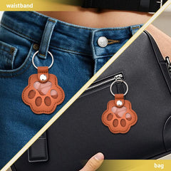 Compact Ancnoz keychain stores a small fur sample for dog and cat memories