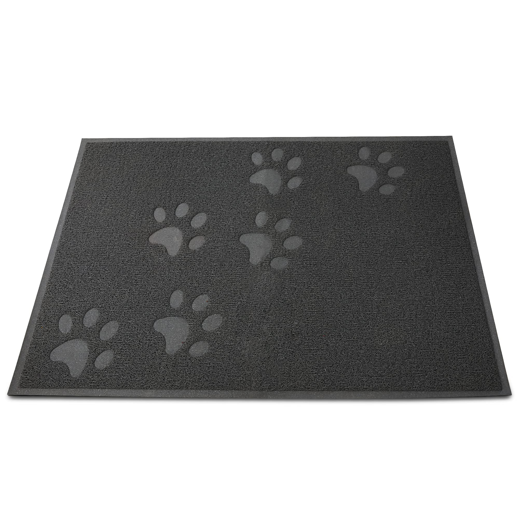 Andalus small cat litter mat grey 15.75 by 11.75 inches fits standard boxes.