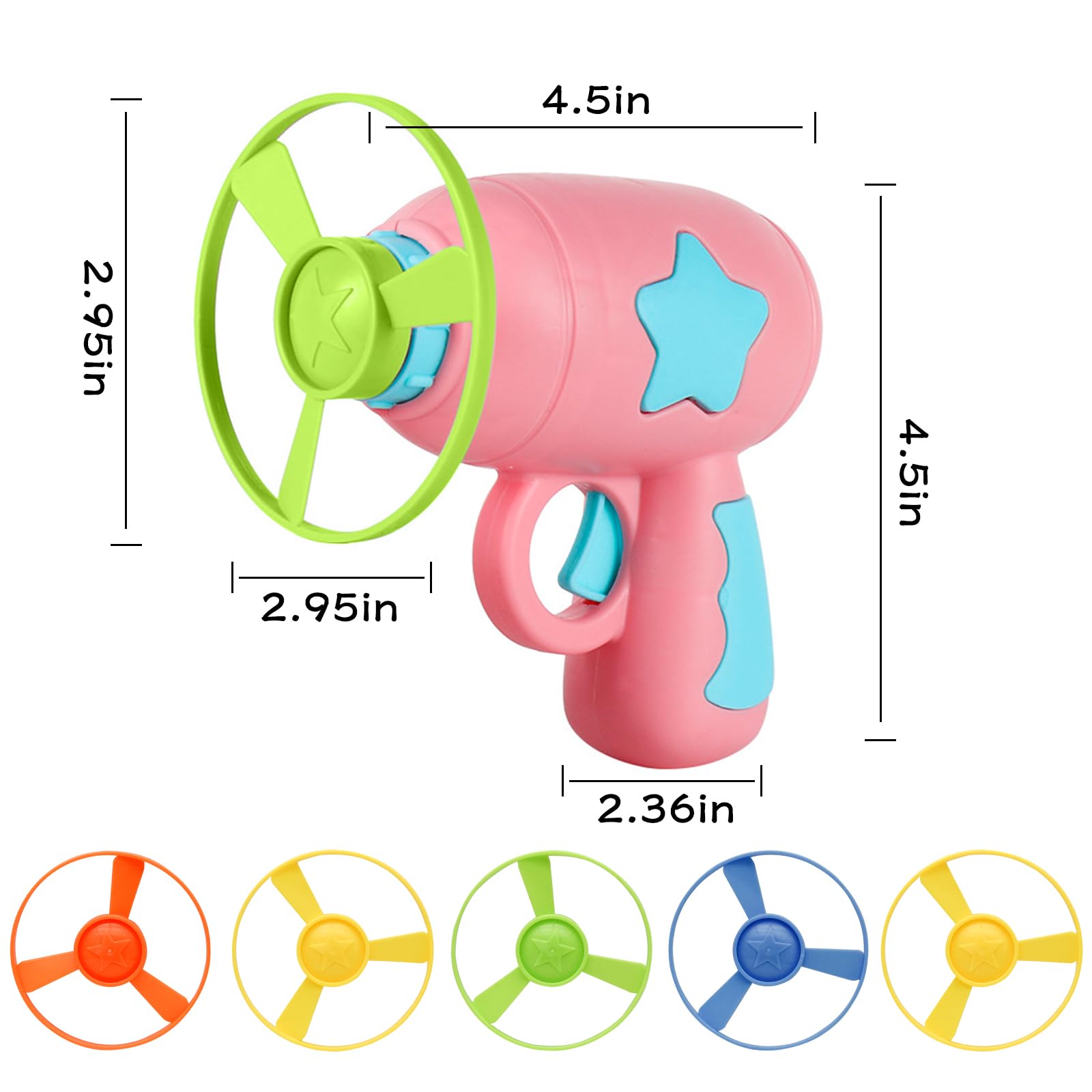 Andiker Cat Fetch Toy propellers colorful pack grabs attention for engaging play.