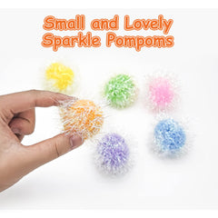 Andiker Cat Sparkle Balls in action encourage active indoor play.