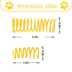 Andiker cat spring toy indoors setup ideal for interactive play sessions with your cat.