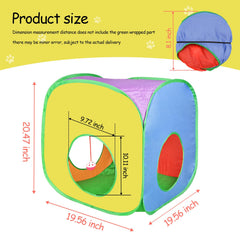 Andiker Cat Tunnel three holes enhances exploration and interactive play sessions.