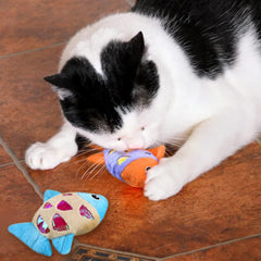 Andiker catnip-toys-soft-plush offers a cozy surface with durable PP cotton core.